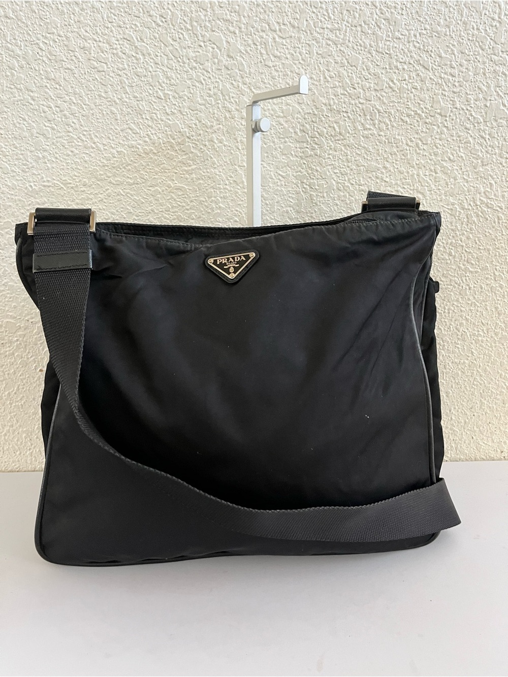Prada Nylon unisex Messenger bag